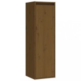 VidaXL Dulap de perete, maro miere, 30x30x100 cm, lemn masiv de pin