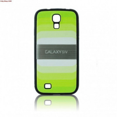 Husa plastic Samsung Galaxy S4 I9500 Blun Verde Blister foto