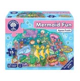 Cumpara ieftin Puzzle de podea Distractia Sirenelor - Mermaid fun