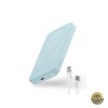 Baterie Externa Wireless Baseus Magnetic Mini 5000mAh 20W PD + FQI 1 x QI - 1 x USB-C Albastra P10022107313-00
