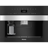 Espressor incorporabil Miele CVA 7440 EDST (PureLine), 0.6 W, recipient apa 2.7 l, recipient lapte 0.7 l, capacitate boabe cafea 600g, Negru