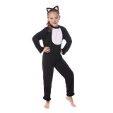 Costum Pisica Kitty pentru fete 140-152 cm 10-12 ani