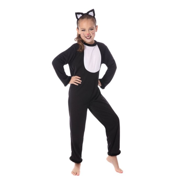 Costum Pisica Kitty pentru fete 10-12 ani 145-158 cm