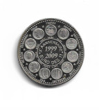 Franta - Medalie Aniversara 10 Ani de Moneda EURO, Europa
