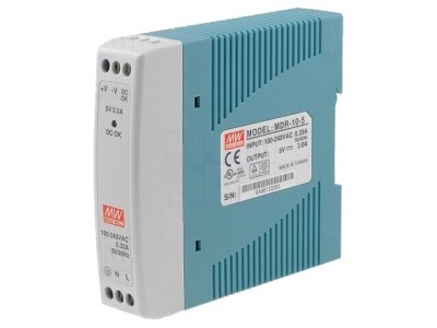 Alimentator Pulsatoriu DIN 10W 5VDC 2A foto