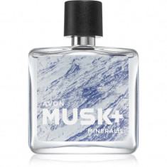 Avon Musk+ Mineralis Eau de Toilette pentru bărbați 75 ml