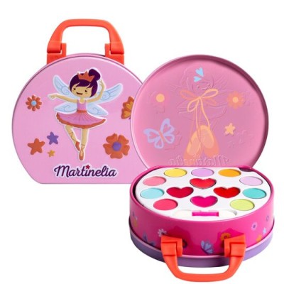 Trusa de machiaj pentru fetite tip cufar Magic Ballet, 12105, Martinelia foto