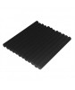 DEDRA Baghete silicon negre ,8 X100 mm,12 Buc