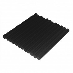 DEDRA Baghete silicon negre ,8 X100 mm,12 Buc