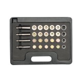 Cumpara ieftin Set Reparatie Buson Baie Ulei Yato YT-1757, M13-M20, 64 Piese, Profesional, HSS, Suruburi + Saibe, CRMO