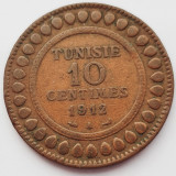 2577 Tunisia 10 centimes 1912 Muhammad V 1330 km 236