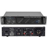Amplificator Audio 2x600W, Putere Maxima 4 Ohmi, Intrari RCA/Jack, Iesiri Speakon, Protectie Scurtcircuit/Supraincarcare/Termica