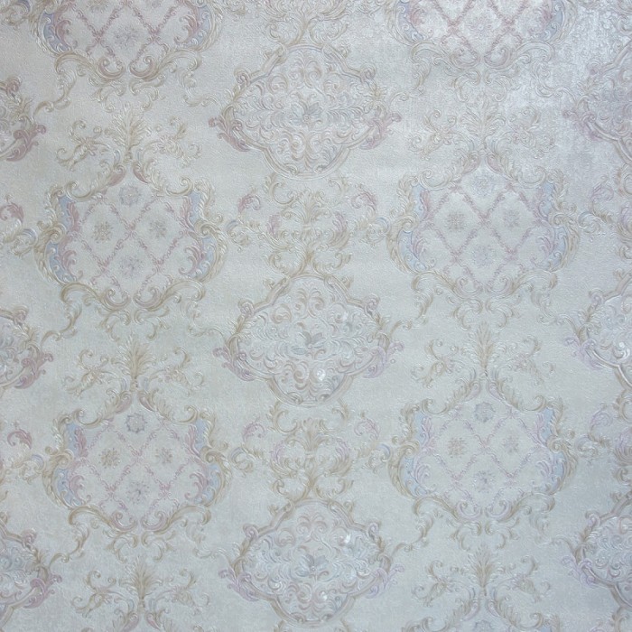 Tapet lux, model clasic, gri, argintiu, mov, Decori, 82859