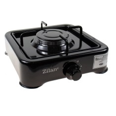 Aragaz 1 ochi alimentare butelie, metal emailat, negru, 1600W