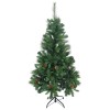 Brad artificial de Craciun, conuri, GL50418AP, verde, 150 cm, suport inclus