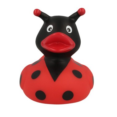 Ladybug Duck 8.5 cm (Rățușcă fantezie de cauciuc) foto