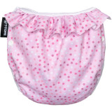 T-TOMI Diaper Swimwear Pink Dots scutece lavabile tip slip de &icirc;not 5 - 15 kg 1 buc