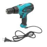 Masina de gaurit si insurubat cu indicator LED 350W, 220V, cuplu 20Nm, mandrina rapida 10mm, turatie 0-1000rpm Breckner Germany