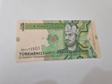 BANCNOTA TURKMENISTAN 1 M 2014