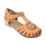 Pantofi GRYXX galbeni, 560, din piele naturala