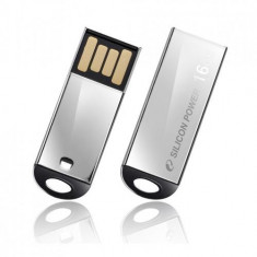 Memorie USB Silicon Power Touch 830, 16GB, USB 2.0 (Argintiu)