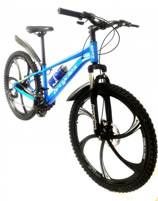 Bicicleta MTB 26&amp;Prime; BR Tornado cadru Aluminiu, Albastru foto