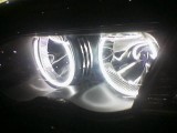 Angel Eyes Neon CCFL BMW E46 Fara Xenon Fabrica - Lumini Auto Upgrade Faruri Seria 3 Aspect Modern