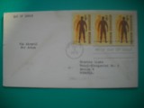 HOPCT PLIC S FDC NR 772 Medicina Osteopatica 1972 -SUA -CIRCULAT