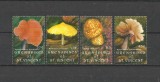 GRENADINES OF ST VINCENT 1992 CIUPERCI, Nestampilat