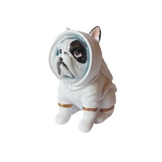 Statueta decorativa, Caine astronaut, 9 cm, DY2182-6A