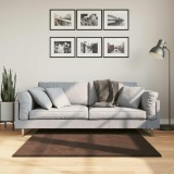 vidaXL Covoare de zonă Pătrat HUARTE Maro 120 x 120 cm Poliester 42022472