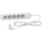 Prelungitor 5x2P+E +intrerupator cablu 3m alb Schneider ST9453W