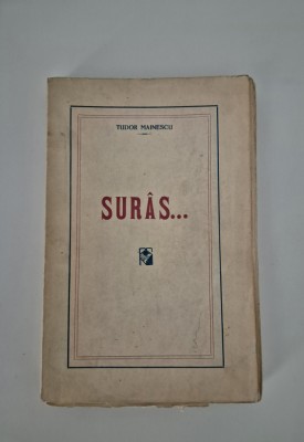 Carte cu autograf Tudor Mainescu Suras Epigrame foto