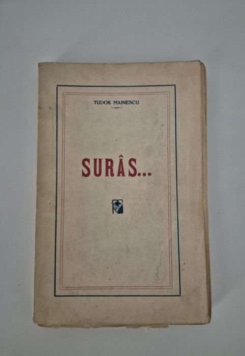 Carte cu autograf Tudor Mainescu Suras Epigrame