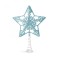 Varf de brad - stea - 20 x 15 cm - albastru deschis Best CarHome