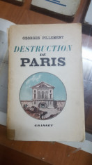 Georges Pillement, Destruction de Paris, Distrugerea Parisului foto