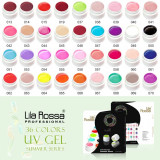 Cumpara ieftin Set geluri color Lila Rossa 36 culori Summer Series