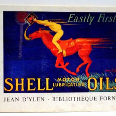 SHELL MOTOR LUBRICATING OILS , JEAN D' YLEN , BIBLIOTHEQUE FORNEY , 1938
