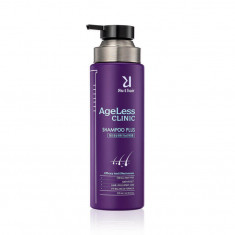 Sampon impotriva caderii si albirii parului si imbatranirii scalpului, Ageless Clinic Shampoo Plus, Ru:t Hair, 370 ml, Biocart