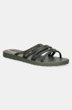 Ipanema papuci DIVERSA SLID femei, culoarea verde, 27237-BG827