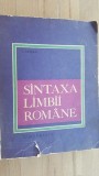 Sintaxa limbii romane. Curs practic- V.Serban