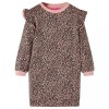 Rochie hanorac pentru copii, roz mediu, 104, vidaXL
