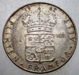 1.534 SUEDIA GUSTAF VI ADOLF 1 KRONA 1962 U ARGINT