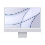 Sistem All in One Apple iMac 2021 24 inch Retina 4.5K Apple M1 8 core CPU 8GB RAM 256GB SSD 8 core GPU INT keyboard Silver