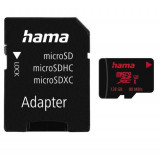 Card de memorie Hama 181000 microSDXC, 128GB, UHS-I, V30, UHS 3 + Adaptor SD