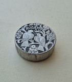 Cutiuta pudra Art Deco Rosamy - Cheramy Paris, anii 20