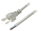 Cablu 3x1mm2 SEV-1011 J mufă PVC 3m gri 10A 250V