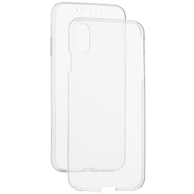 Husa iPhone XS Max TPU UltraSlim 360 Transparent foto