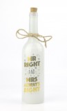 Cumpara ieftin Lampa - Sticla cu LED, Mr. Right &amp; Mrs. Always Right | Lesser &amp; Pavey