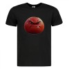 Tricou negru, Stirb , bumbac 100%, Imprimeu grafic, Oem